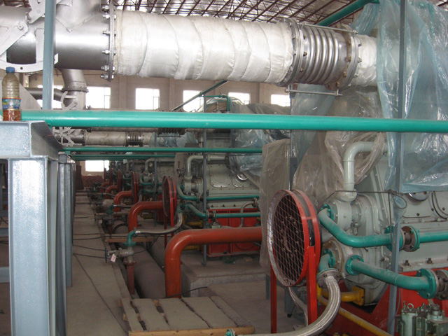 天然气发电机组用于吉林禾佳