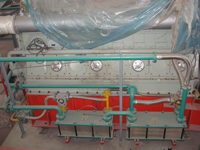 天然气发电机组用于吉林禾佳