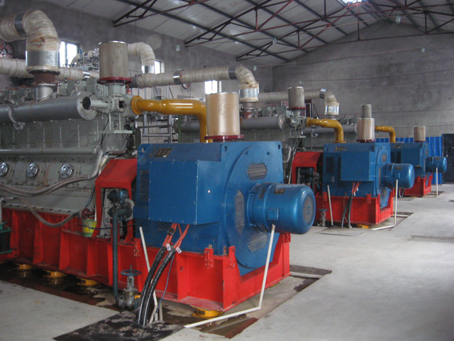 七台河瓦斯发电站