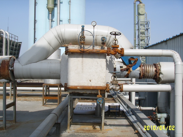 浙江景舆造纸厂沼气机　